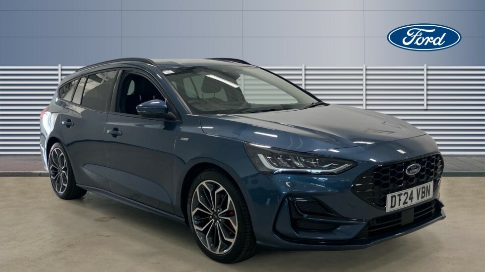 Ford Focus St-line X Blue