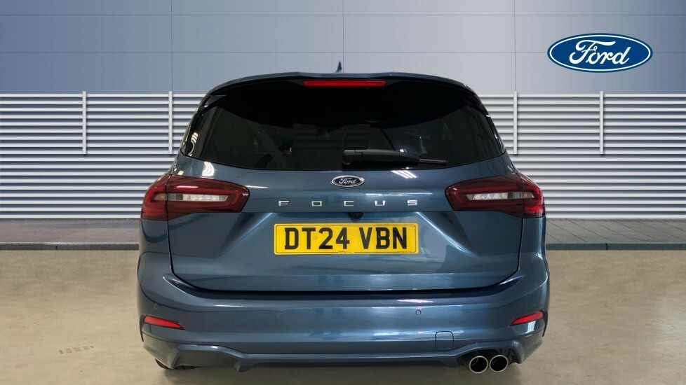 Ford Focus St-line X Blue #6