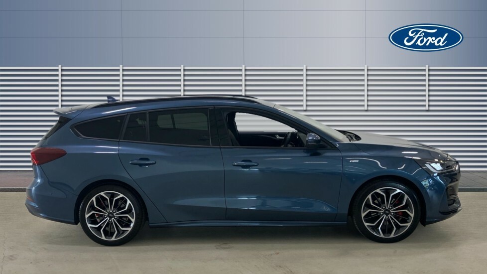 Ford Focus St-line X Blue #5