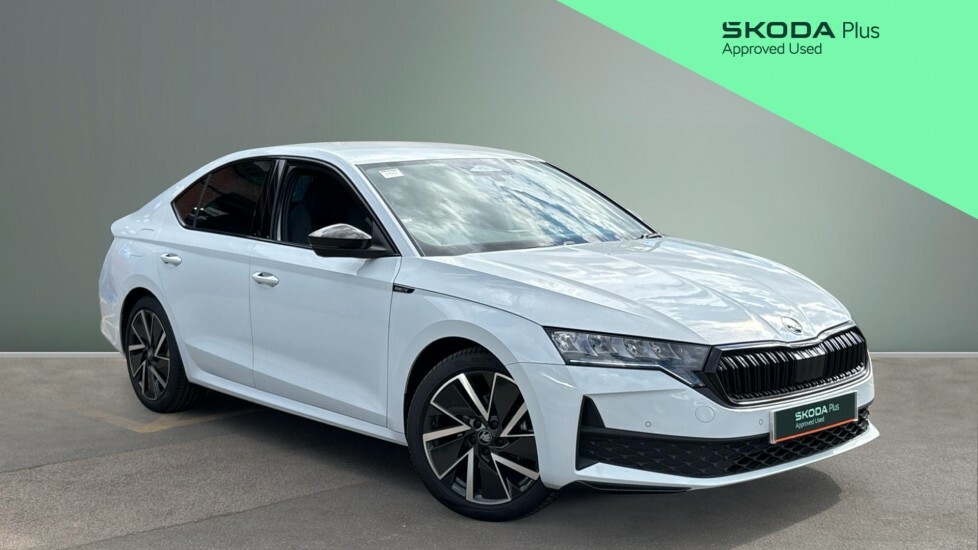 Skoda Octavia Sportline White