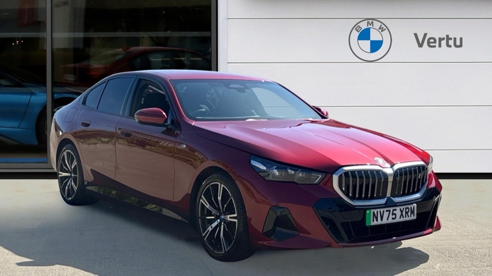 BMW i5 M Sport Red