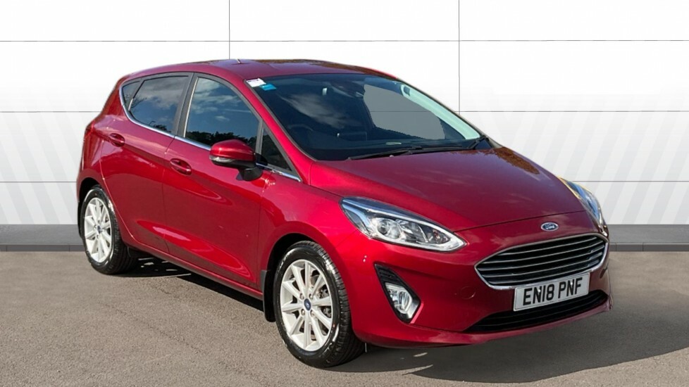 Ford Fiesta Titanium Red