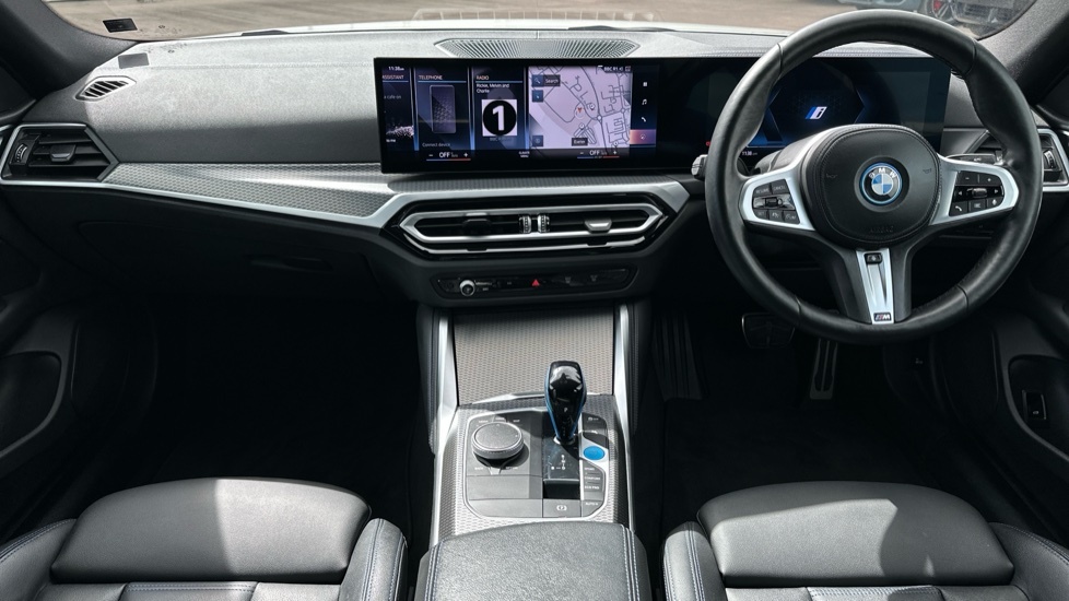 BMW i4 M Sport White #4