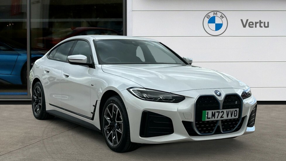 BMW i4 M Sport White
