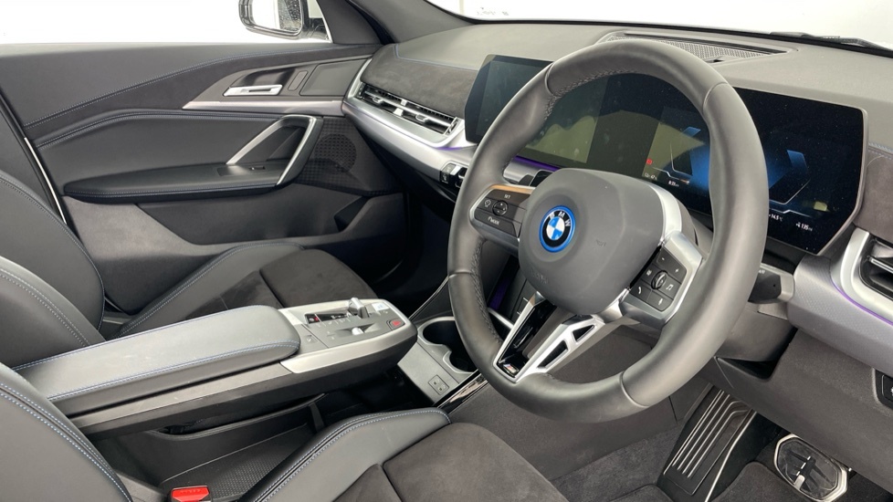BMW iX2 M Sport White #6