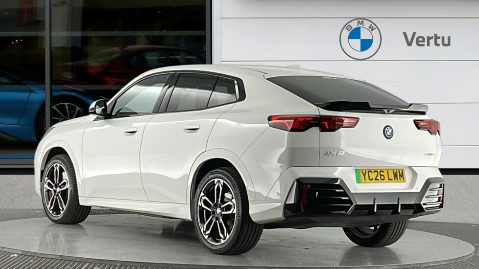 BMW iX2 M Sport White #2