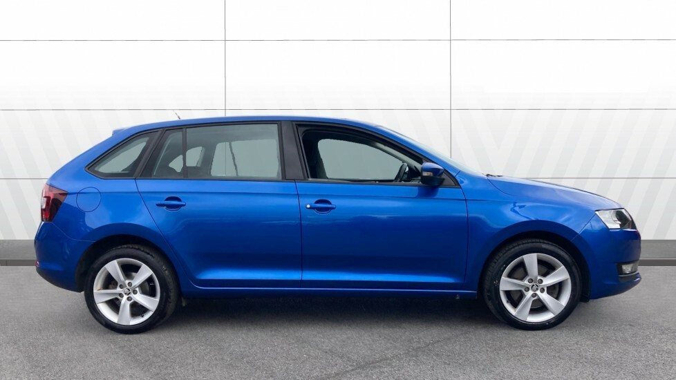 Skoda Rapid Spaceback Se Tech GK67MHV Blue #5