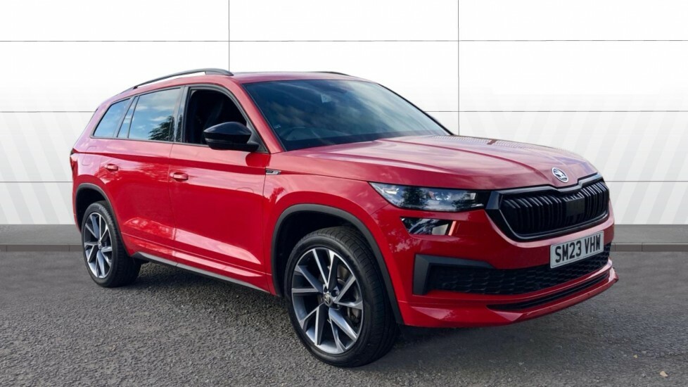 Skoda Kodiaq Sport Line Red