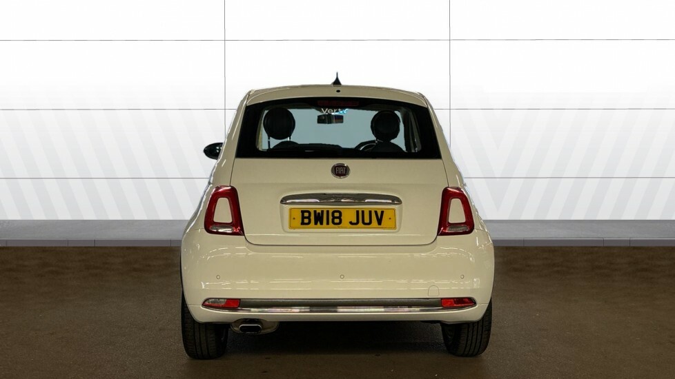 Fiat 500 Lounge White #6