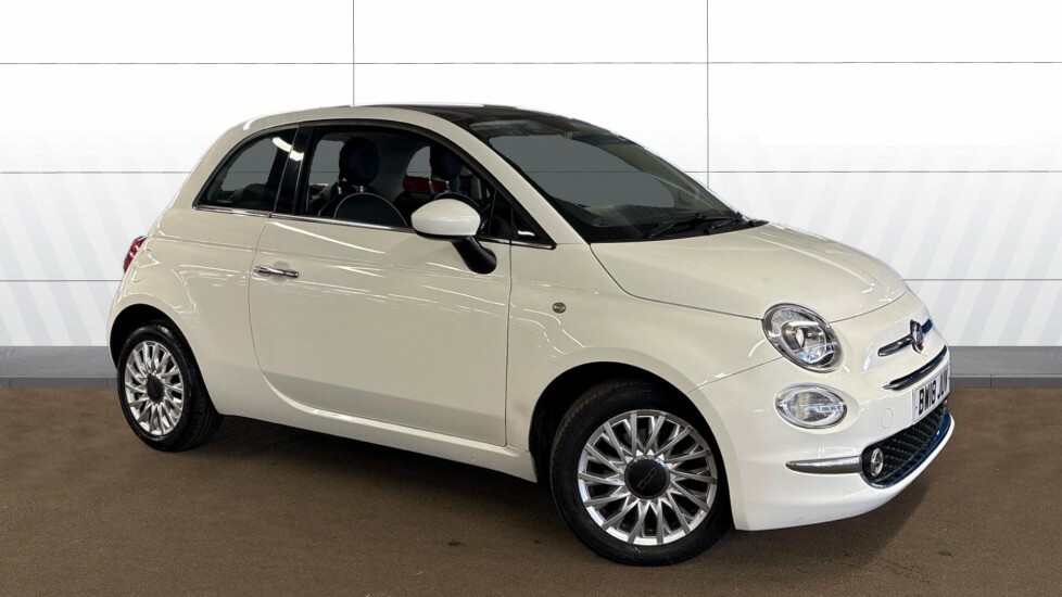 Fiat 500 Lounge White