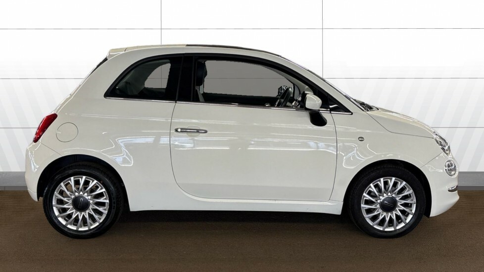 Fiat 500 Lounge White #5