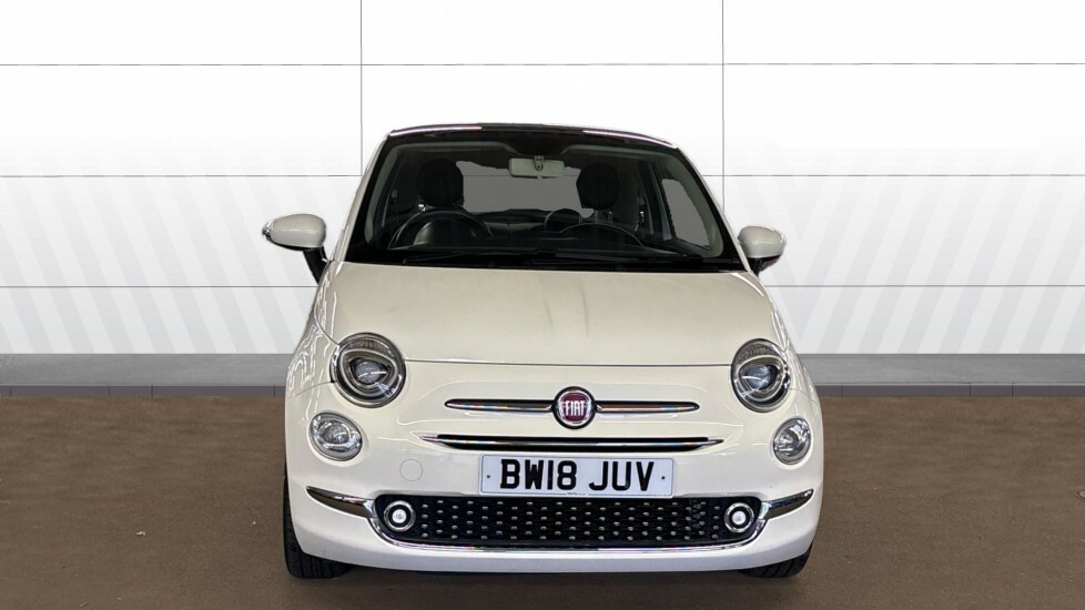 Fiat 500 Lounge White #3