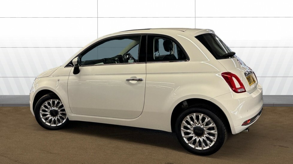 Fiat 500 Lounge White #2