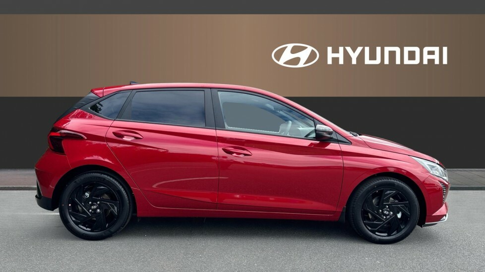 Hyundai I20 Black Line Red #5