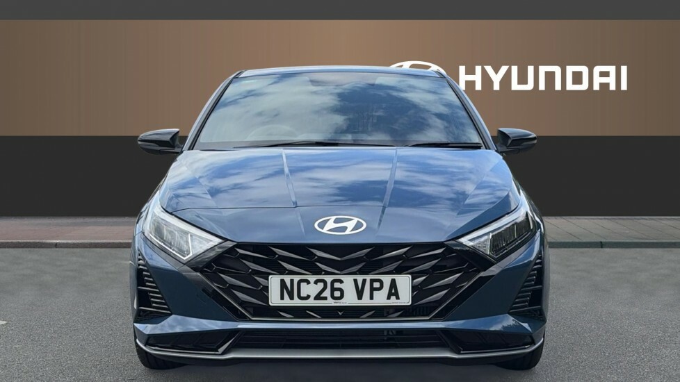 Hyundai I20 Black Line Blue #3