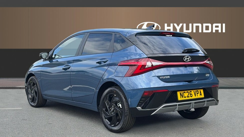 Hyundai I20 Black Line Blue #2