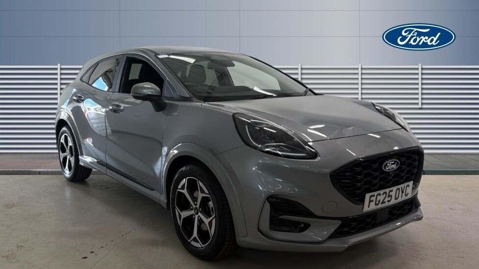 Ford Puma St-line Silver