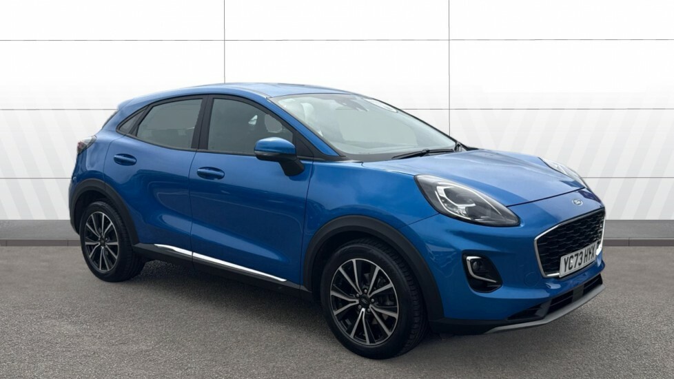 Ford Puma Titanium Blue