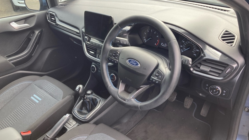 Ford Fiesta 1.0 Ecoboost Hybrid Mhev 125 St-line Blue #11