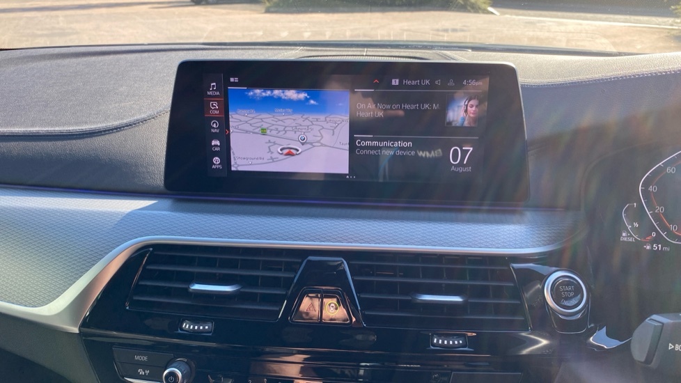 BMW 5 Series 2.0 520D M Sport Touring 188 Bhp Blue #28