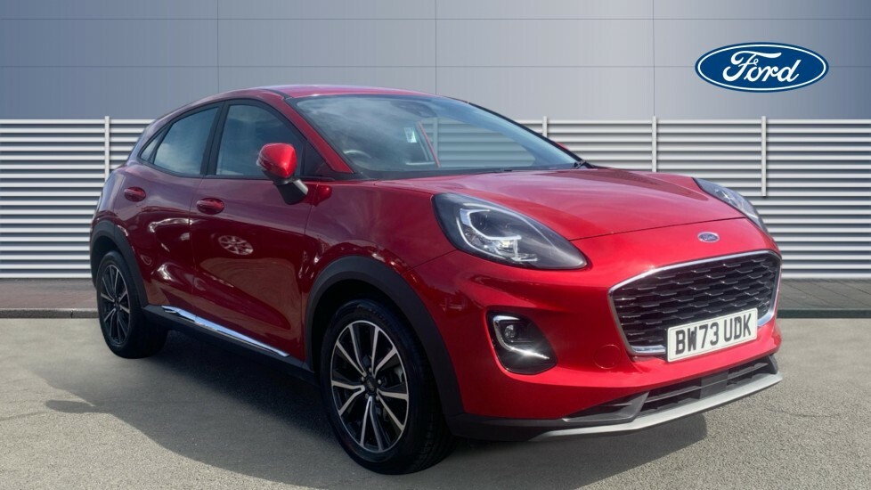 Ford Puma Titanium Red
