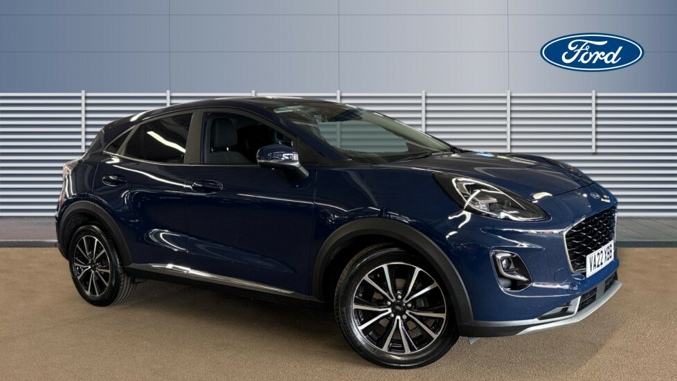 Ford Puma Titanium Blue