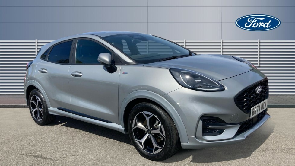 Ford Puma St-line Silver