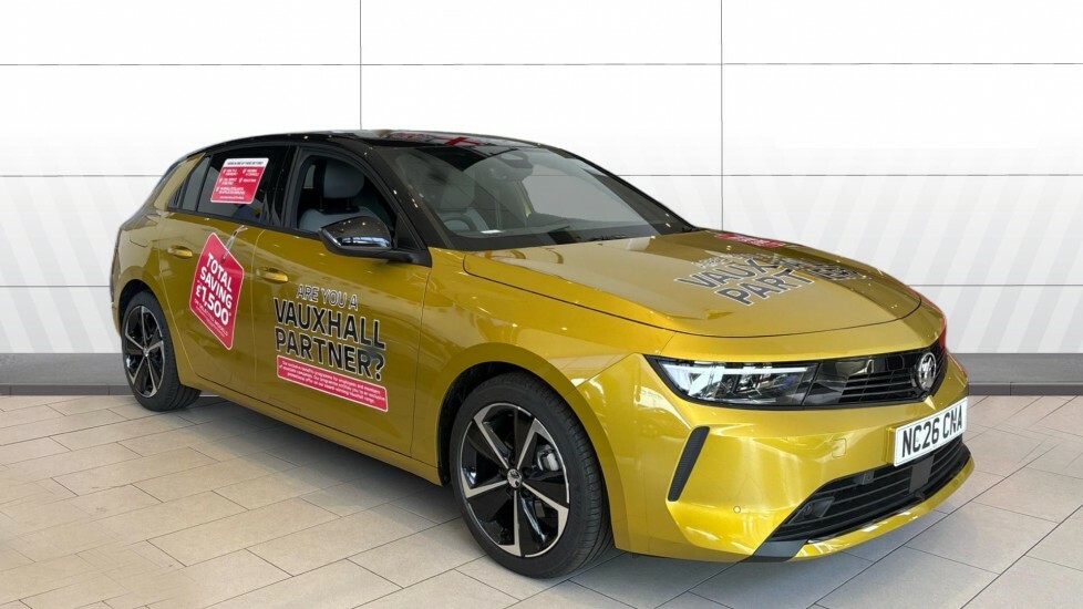 Vauxhall Astra Griffin Yellow