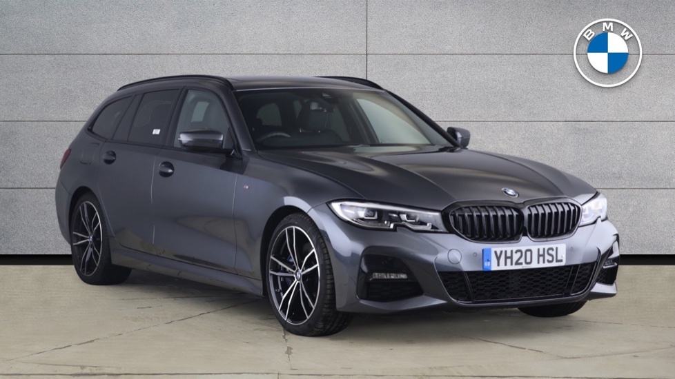 BMW 3 Series 330E Xdrive M Sport Saloon Grey #2