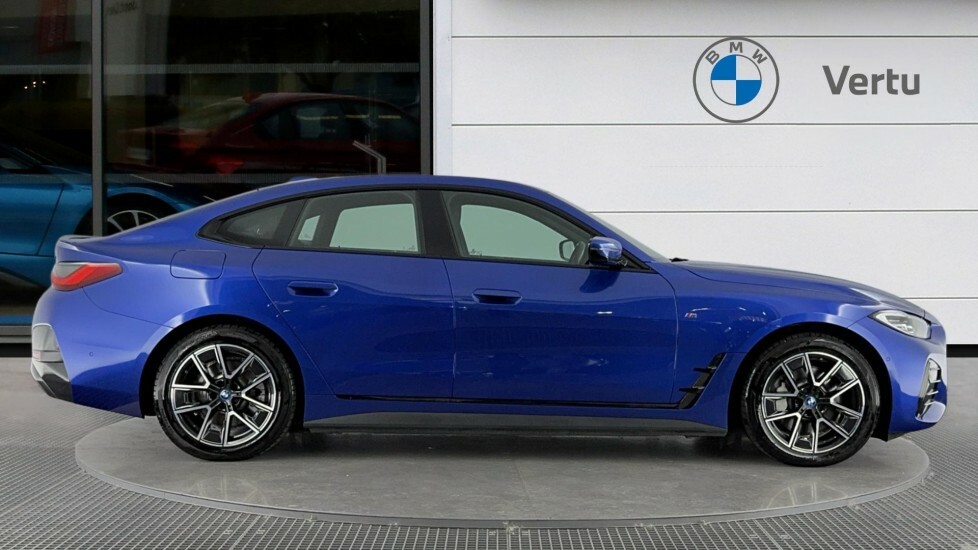 BMW i4 M Sport Blue #3