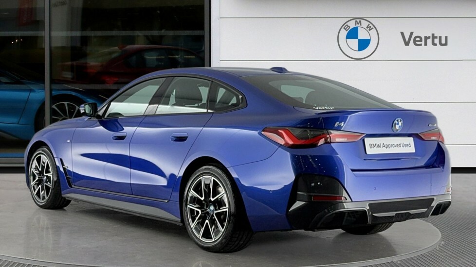 BMW i4 M Sport Blue #2