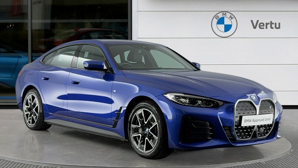 BMW i4 M Sport Blue