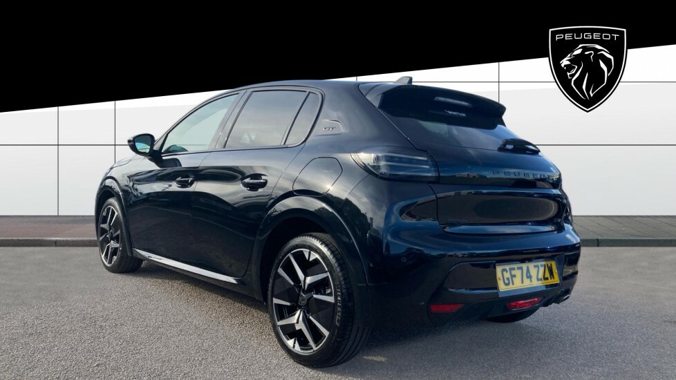 Peugeot 208 Gt Black #2