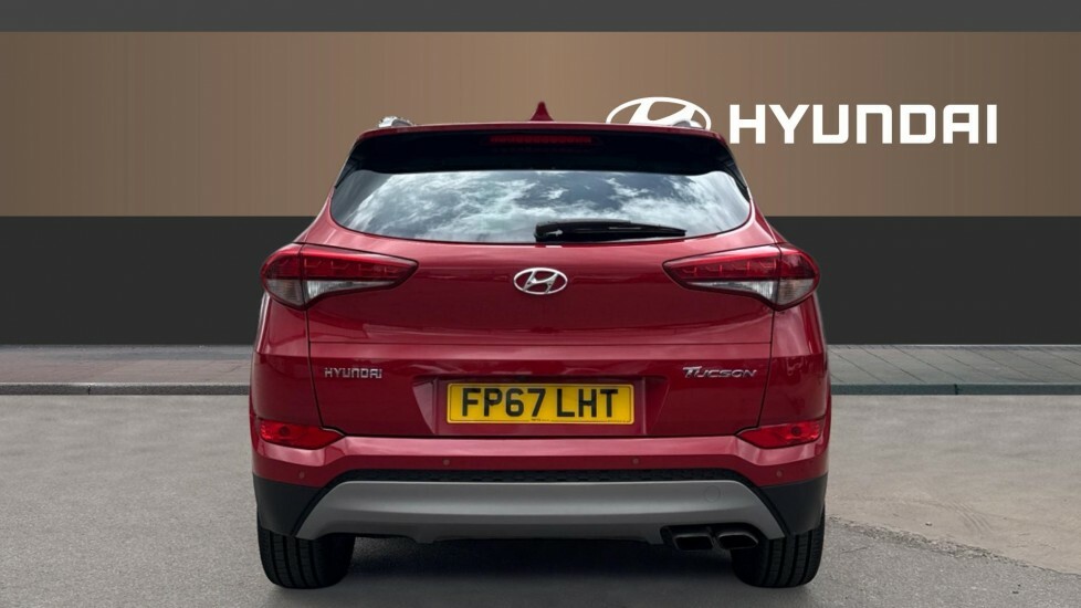 Hyundai Tucson Sport Edition Red #6