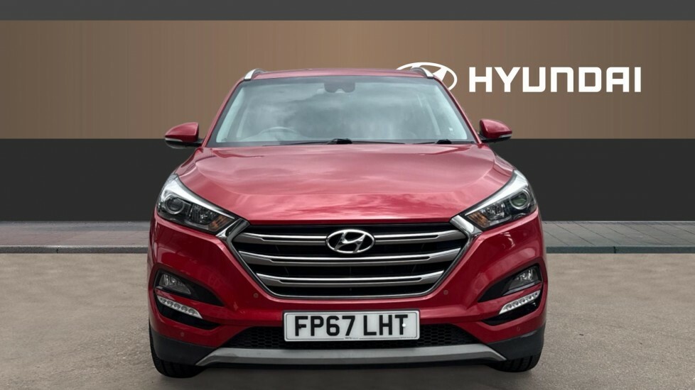 Hyundai Tucson Sport Edition Red #3