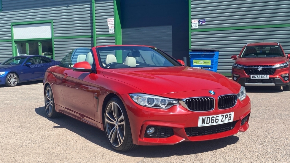 BMW 4 Series M Sport Red