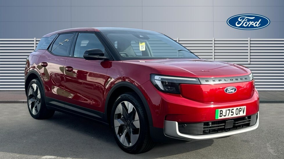 Ford Explorer Premium Red