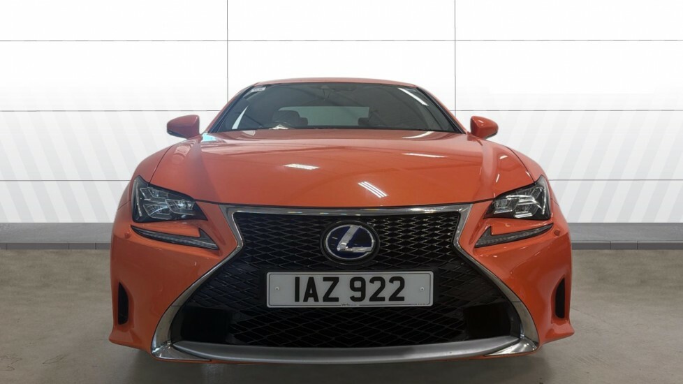 Lexus RC F-sport Orange #3
