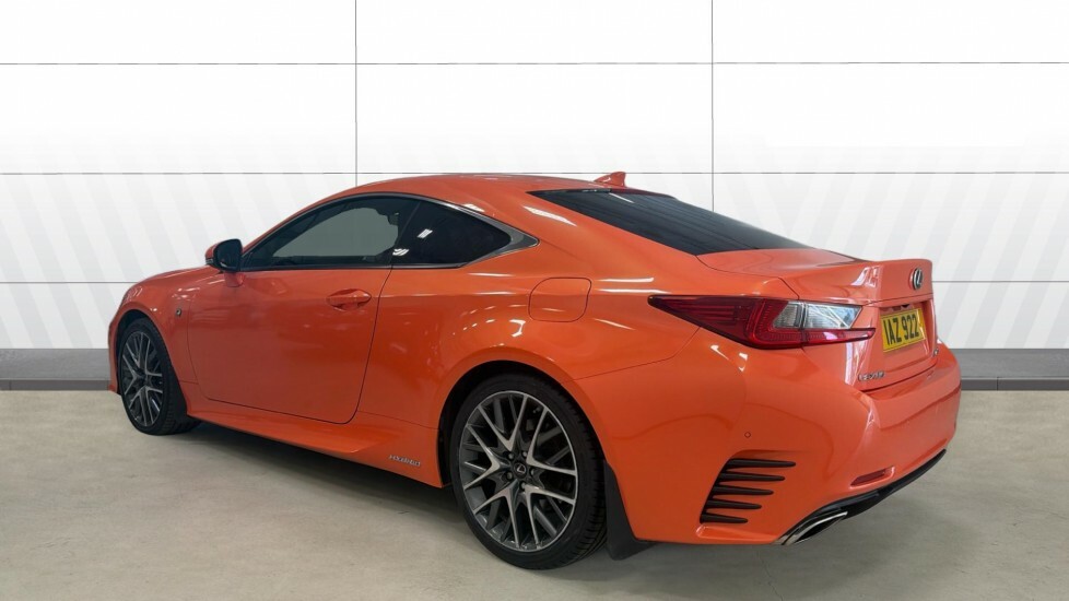 Lexus RC F-sport Orange #2