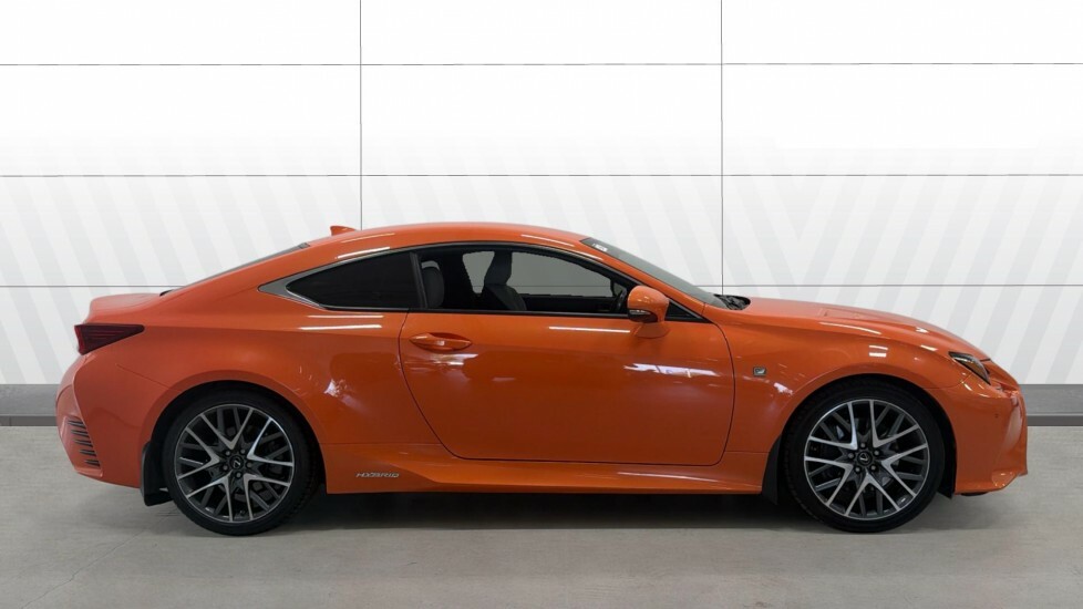 Lexus RC F-sport Orange #5