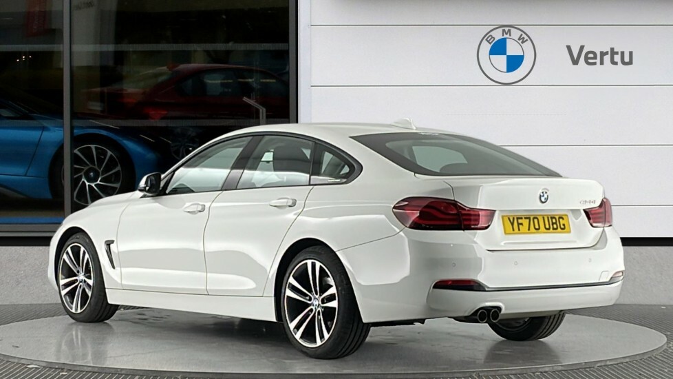 BMW 4 Series 2.0 420I Gpf M Sport Hatchback Eur White #2