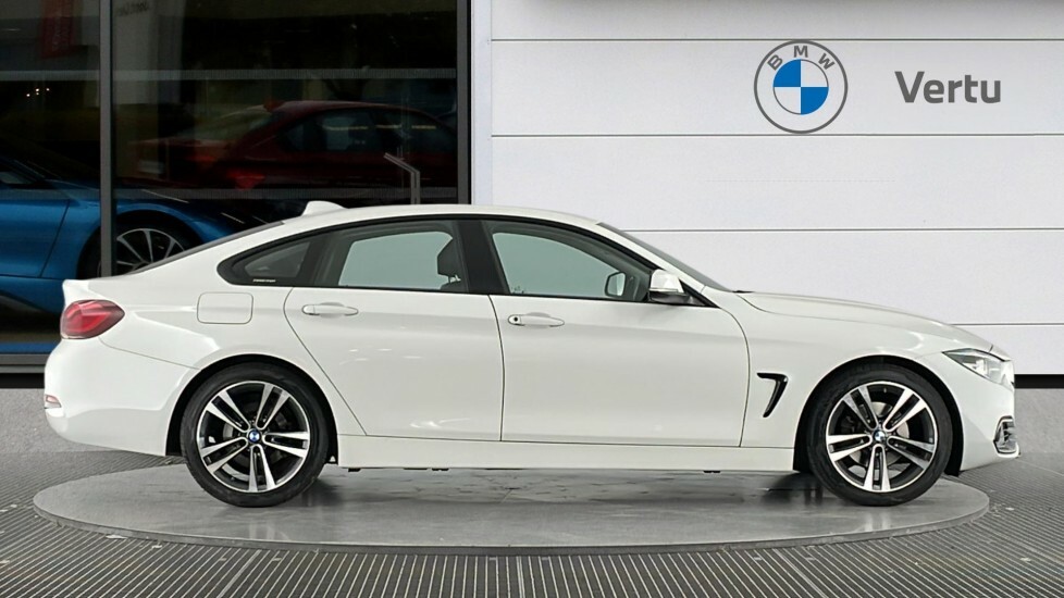 BMW 4 Series 2.0 420I Gpf M Sport Hatchback Eur White #3