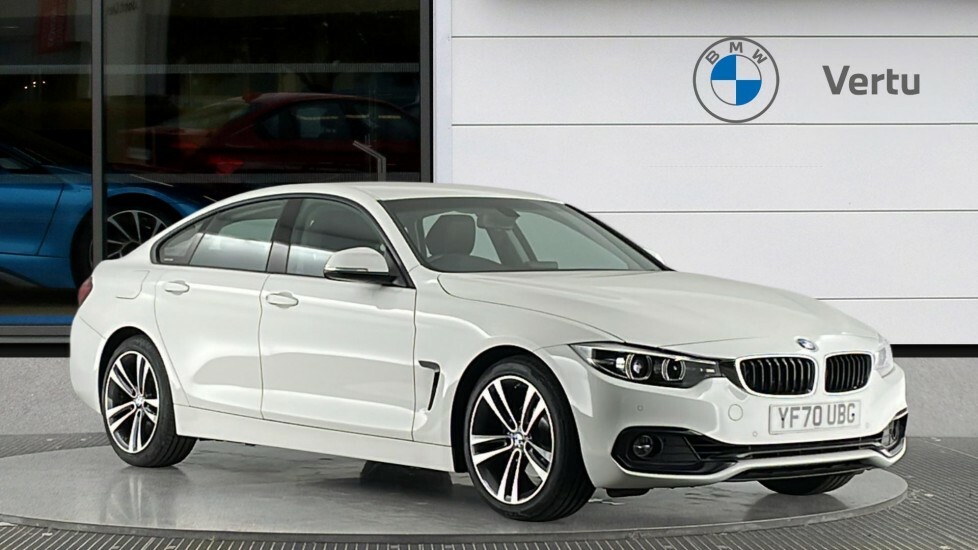 BMW 4 Series 2.0 420I Gpf M Sport Hatchback Eur White #1