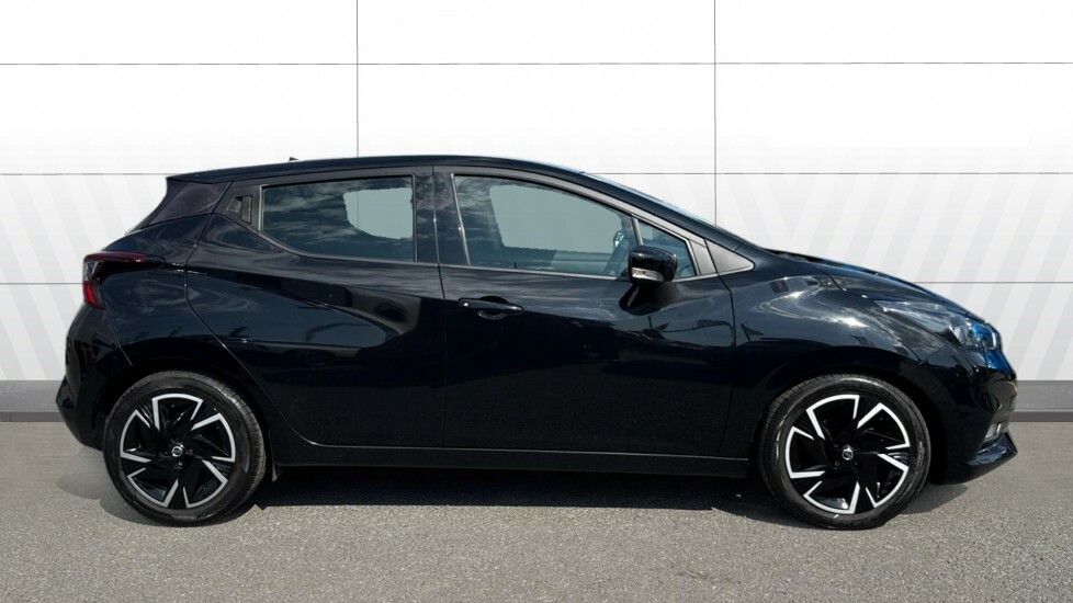 Nissan Micra Acenta Black #4