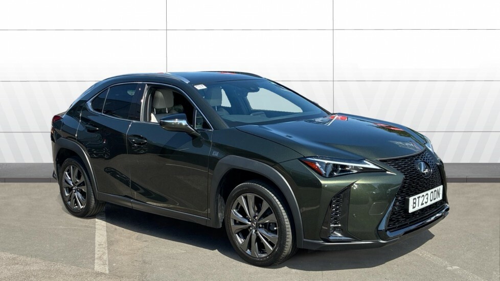 Lexus UX F-sport Design Green