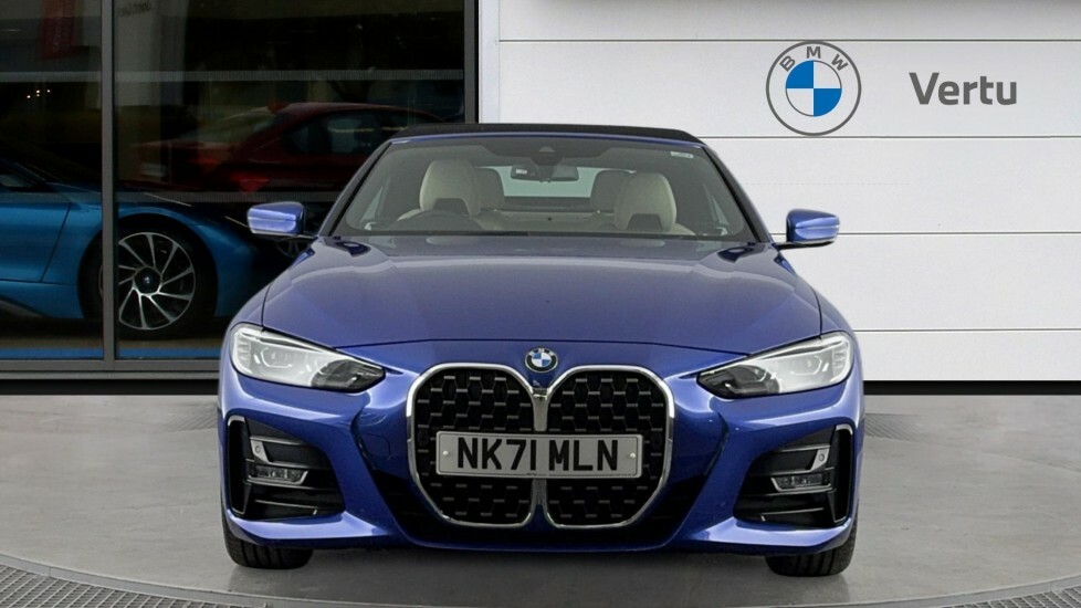 BMW 4 Series 2.0 430I M Sport Convertible Euro Blue #16