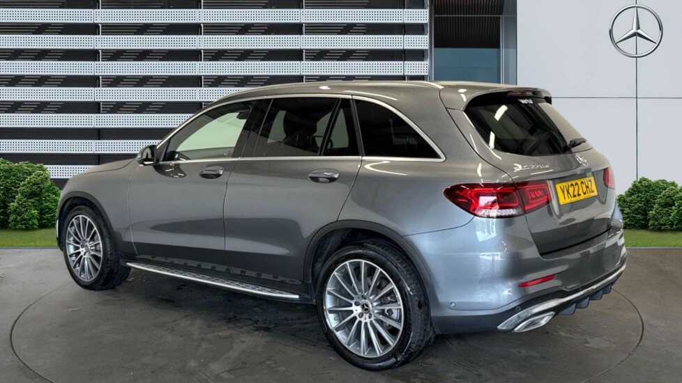 Mercedes-Benz GLC Class 220D Amg Line Premium Suv G-tronic 4 Black #2