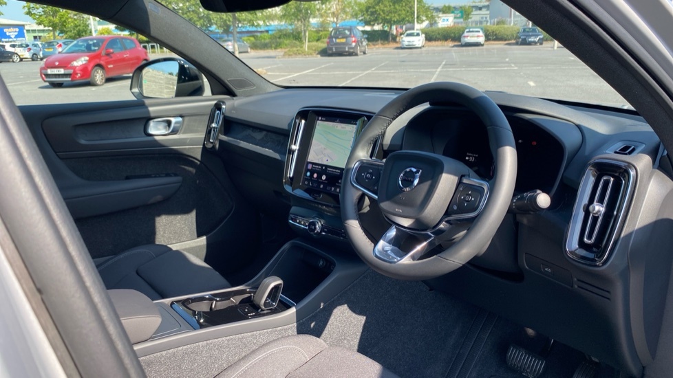 Volvo C40 Plus Silver #4