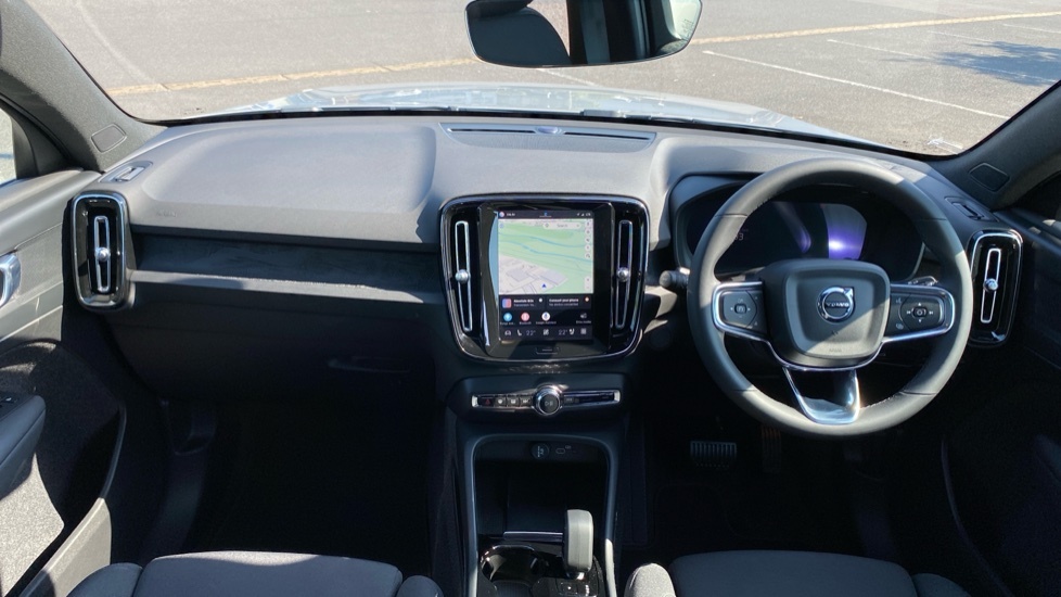 Volvo C40 Plus Silver #5