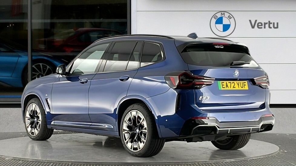 BMW iX3 M Sport Pro Blue #2